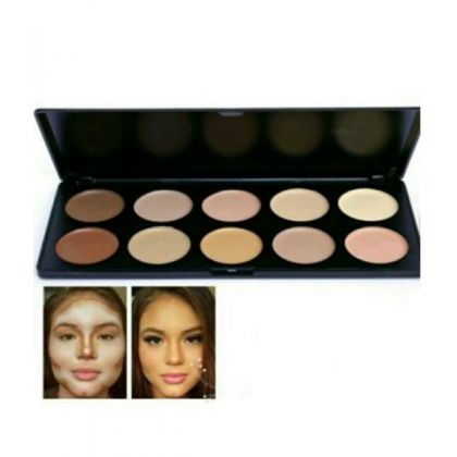 Ads 10 Colors Highlighter Contour Kit - Face Make-up - Best Price in Pakistan - HitShop.pk